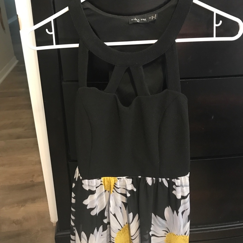 Sunflower maxi dress